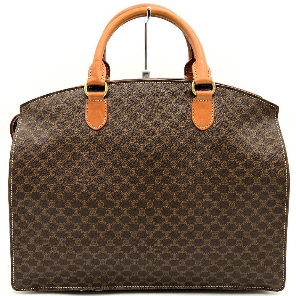 Celine Pattern Bag Brown Macadam - image 1
